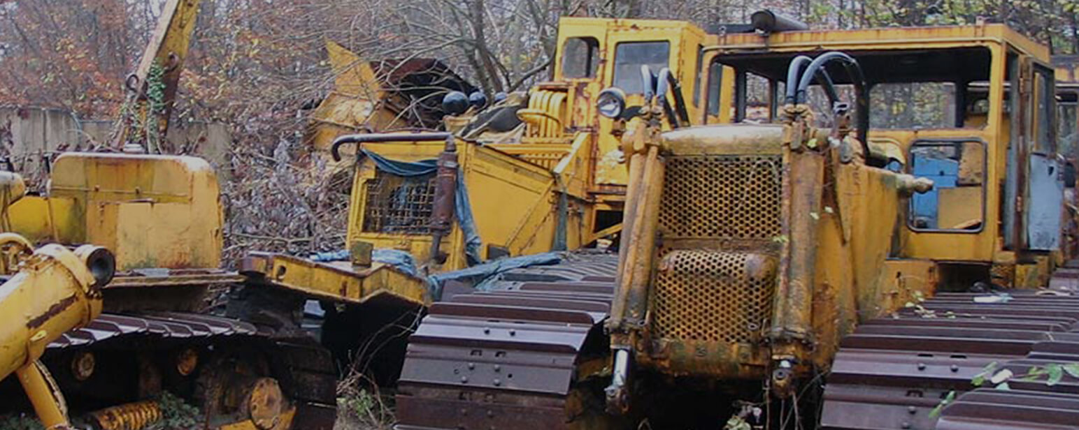 Baumaschinenzerlegung