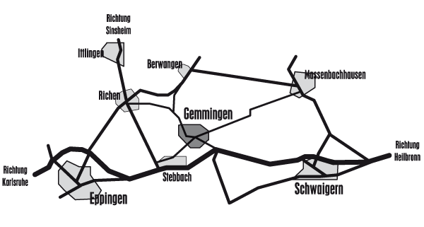 Anfahrt Autoverwertung Gemmingen